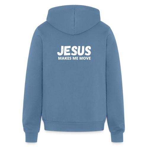 Jesus Makes Me Move - Unisex Full Zip Hoodie