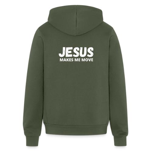 Jesus Makes Me Move - Unisex Full Zip Hoodie