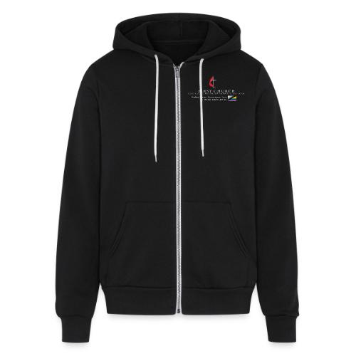 FUMCSD Logo (white text) - Unisex Full Zip Hoodie
