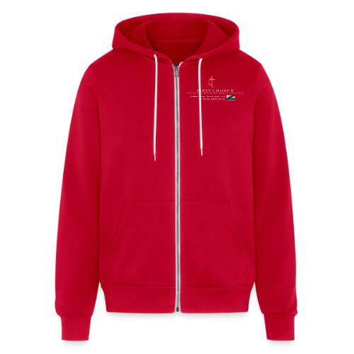 FUMCSD Logo (white text) - Unisex Full Zip Hoodie