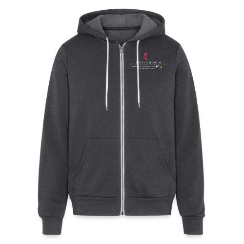 FUMCSD Logo (white text) - Unisex Full Zip Hoodie