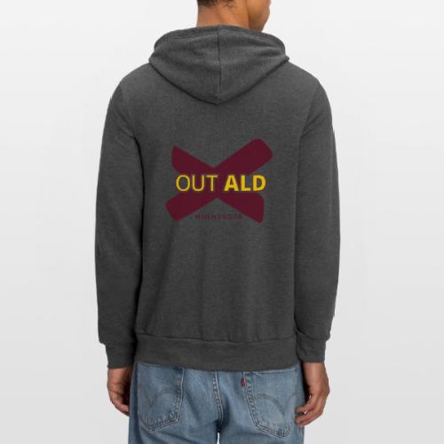 X out ALD - Unisex Full Zip Hoodie
