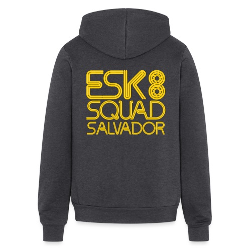 Esk8Squad Salvador - Bella + Canvas Unisex Full Zip Hoodie
