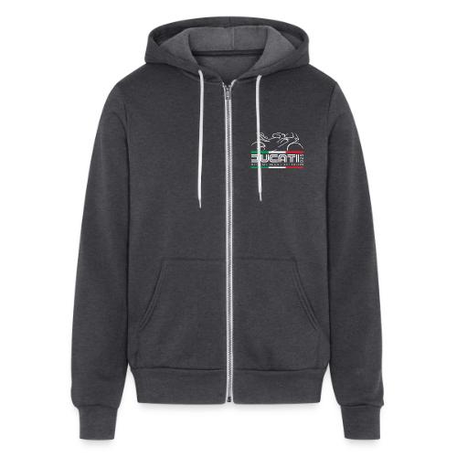 Dual Logo 2025 Black - Unisex Full Zip Hoodie