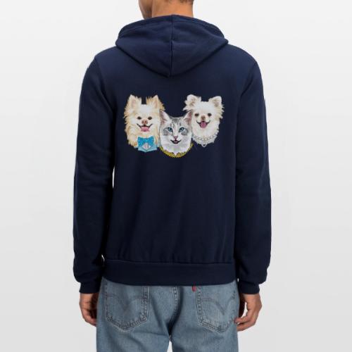 The Furry Kiddos - Unisex Full Zip Hoodie