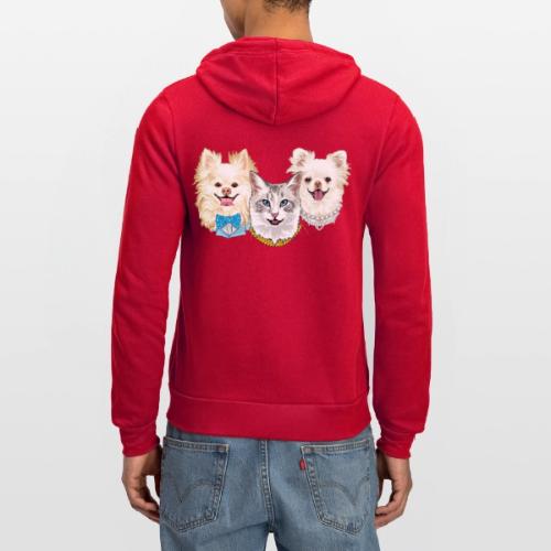 The Furry Kiddos - Unisex Full Zip Hoodie