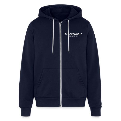 Blocksworld 4 designs-in-one - Unisex Full Zip Hoodie