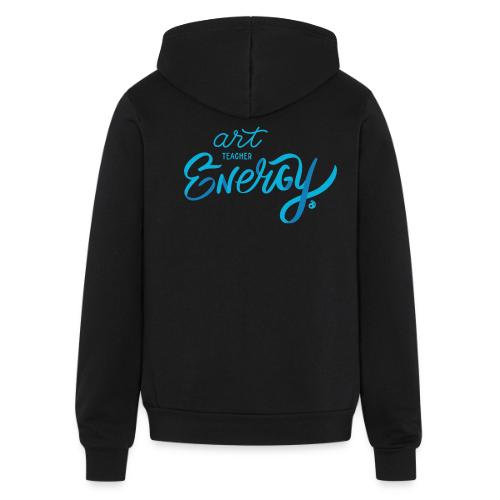 Art Teacher Energy (AOEU Blue) - Unisex Full Zip Hoodie
