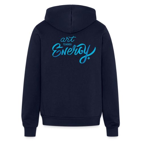 Art Teacher Energy (AOEU Blue) - Unisex Full Zip Hoodie