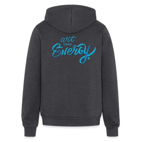 Art Teacher Energy (AOEU Blue) - Unisex Full Zip Hoodie