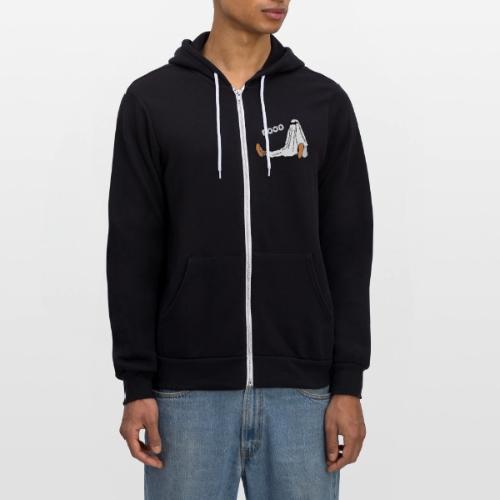 Ghost design - Unisex Full Zip Hoodie