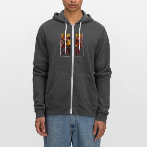 The Diablo Taco Spicy Demon Character - Unisex Full Zip Hoodie