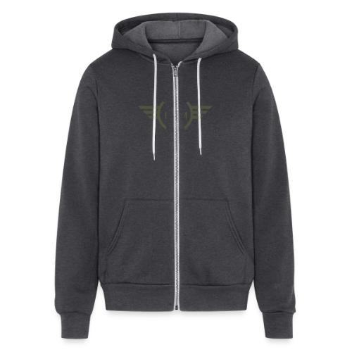 Doug's Ham Radio Winged Emblem - AB5FG - Unisex Full Zip Hoodie