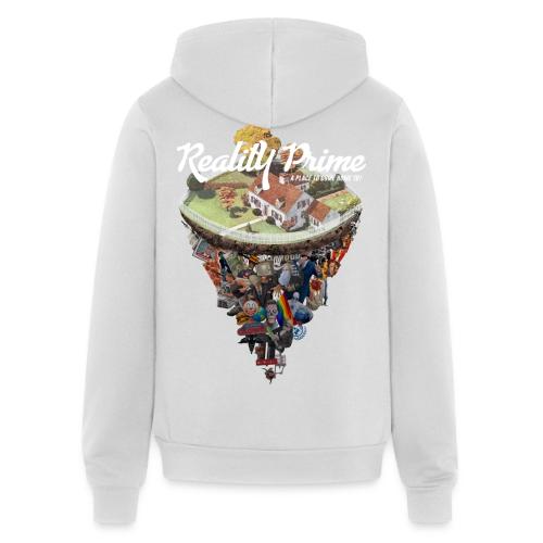 Reality Prime (On Color, Back Design) - Unisex Full Zip Hoodie