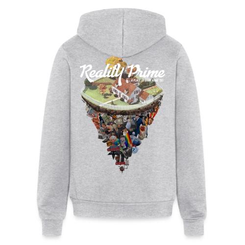 Reality Prime (On Color, Back Design) - Unisex Full Zip Hoodie
