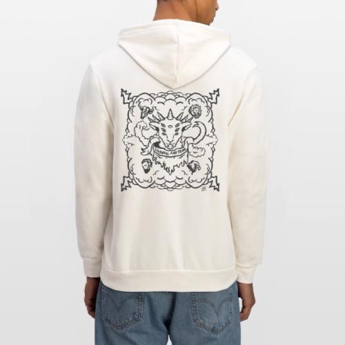Black Revelation Lamb - Unisex Full Zip Hoodie