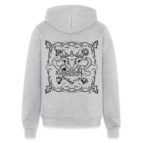 Black Revelation Lamb - Unisex Full Zip Hoodie