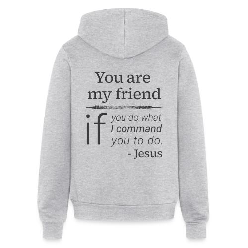 Friend Of Jesus - Unisex Full Zip Hoodie