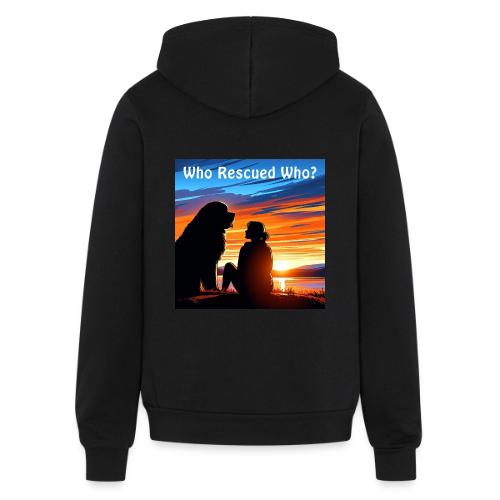 Who Rescued Who - Summer Edition - Unisex Full Zip Hoodie