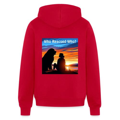 Who Rescued Who - Summer Edition - Unisex Full Zip Hoodie