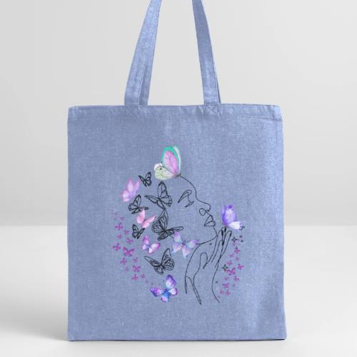 Dreamy Butterfly Goddess - Fairytale Design - Recycled Tote Bag