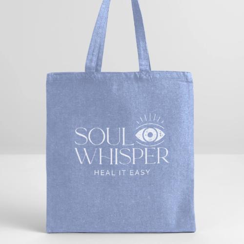Soul Whisper - White Design - Recycled Tote Bag
