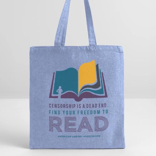 Find Your Freedom to Read - Recycled Tote Bag