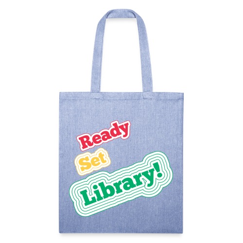 Ready Set Library! - Recycled Tote Bag