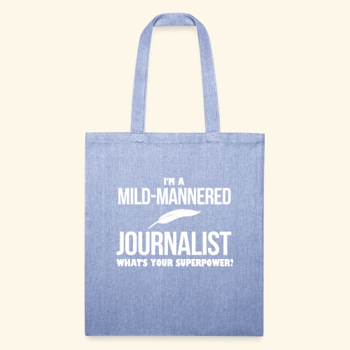 AI journalist superpower - Recycled Tote Bag