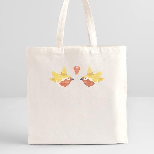 love birds - Recycled Tote Bag