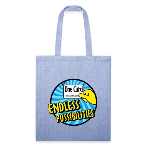 One Card, Endless Possibilities - Recycled Tote Bag