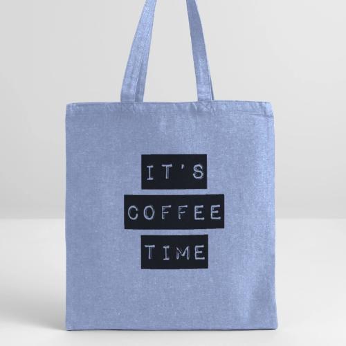 It's Coffee Time - Recycled Tote Bag