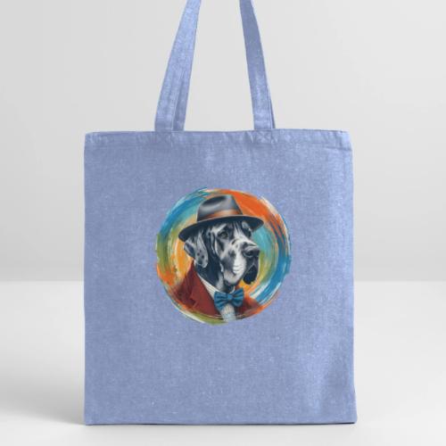 Great Dane Cartoon - Recycled Tote Bag