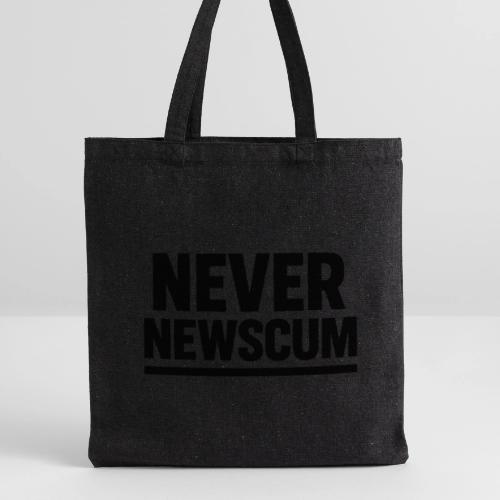 Never Newscum Design - Trump-Inspired Meme Apparel - Recycled Tote Bag