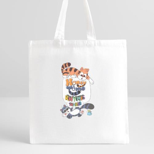Honey and Tomo Rhymes Sharing - Recycled Tote Bag