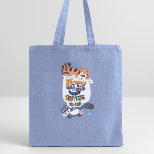 Honey and Tomo Rhymes Sharing - Recycled Tote Bag
