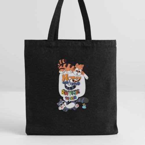 Honey and Tomo Rhymes Sharing - Recycled Tote Bag