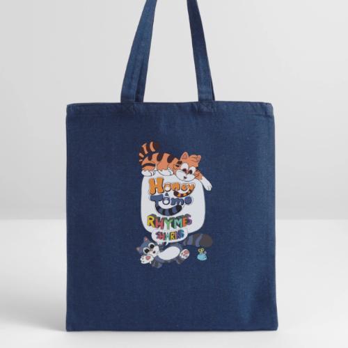 Honey and Tomo Rhymes Sharing - Recycled Tote Bag