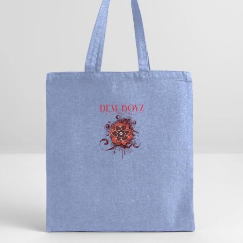 Flower Splash Reds - Recycled Tote Bag