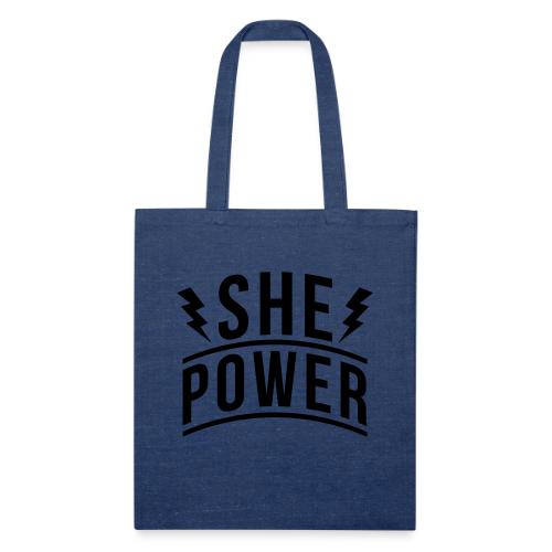 She Power - Recycled Tote Bag