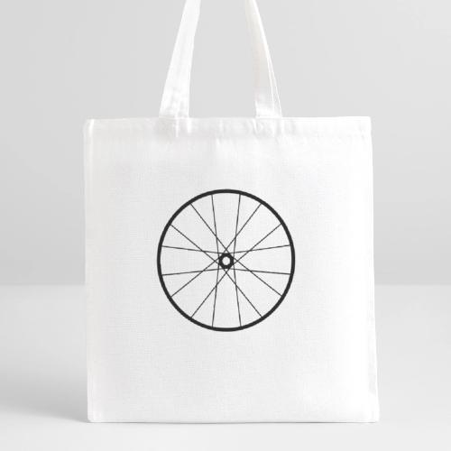 Bicycle Wheel - Recycled Tote Bag