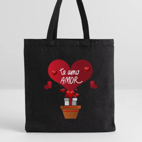 Fashion Valentine's Day Hearts, Gifts February 14 - Recycled Tote Bag