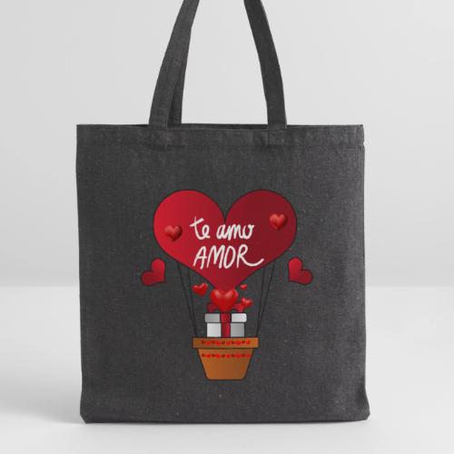 Fashion Valentine's Day Hearts, Gifts February 14 - Recycled Tote Bag