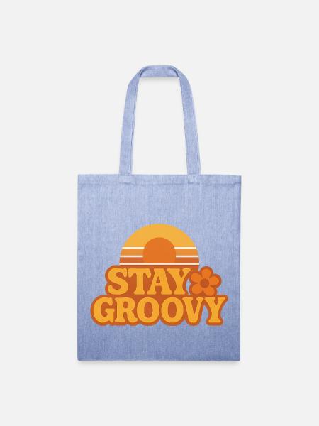 - Recycled Tote Bag - light Denim - Front