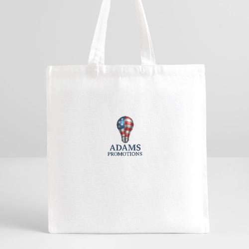 Adams promotions American flag metallic light bulb - Recycled Tote Bag