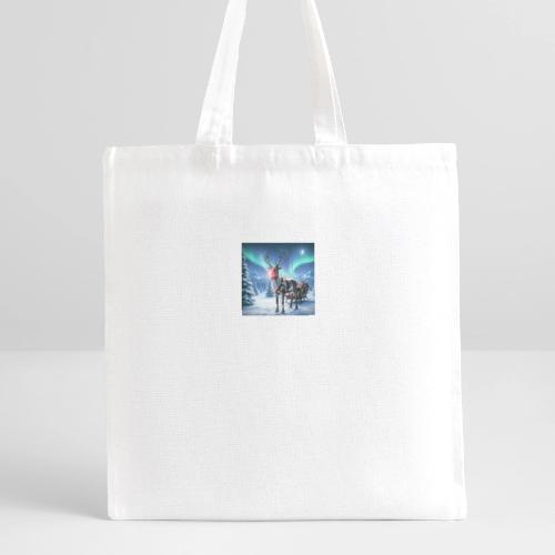 Rudolph the red nosed reindeer - Recycled Tote Bag