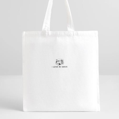 I love my book t-shirt - Recycled Tote Bag