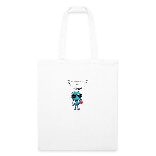 Always Remember to live laugh love - Recycled Tote Bag
