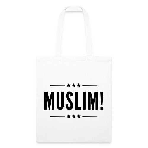 Muslim - Recycled Tote Bag