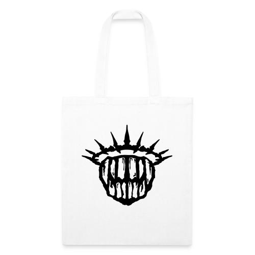 Teeth Of The Divine Sigil BLACK - Recycled Tote Bag